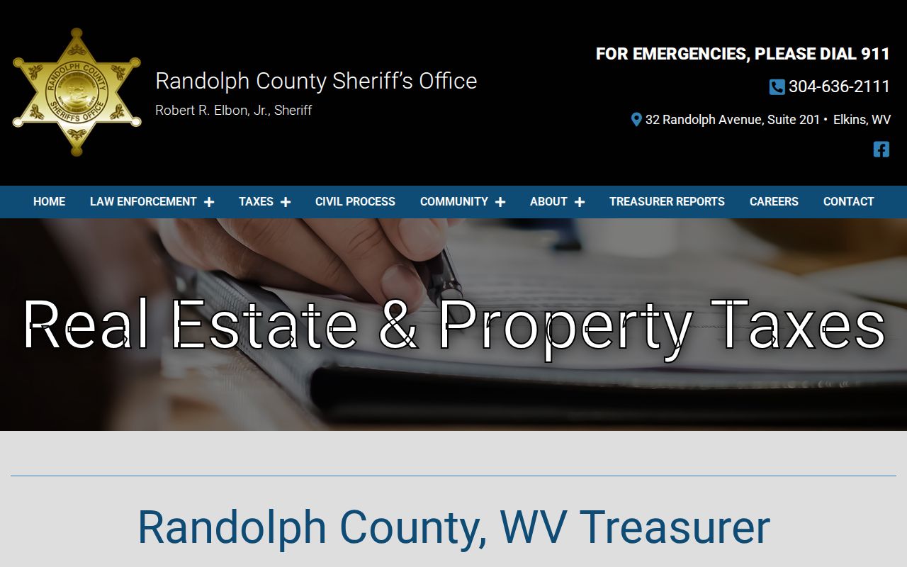 Randolph County property records tax due dates and delinquency milestones