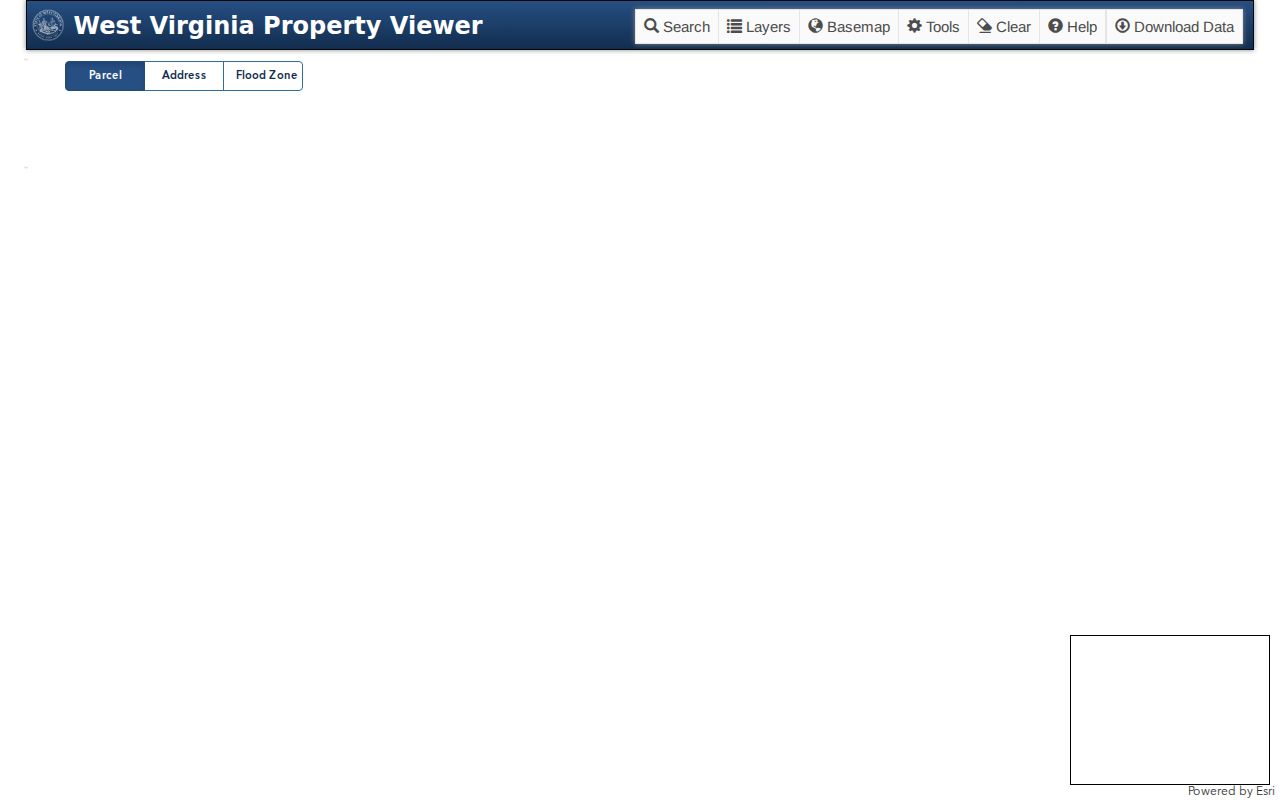 Randolph County property neighbor lookup in the statewide parcel map viewer